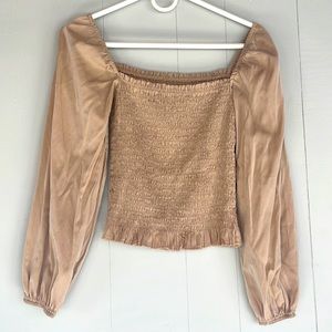 Champagne dress shirt